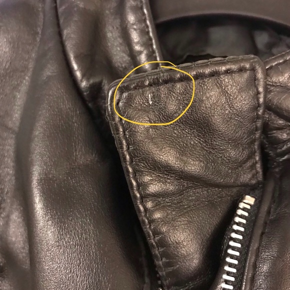 Leather Moto jacket - Picture 4 of 8